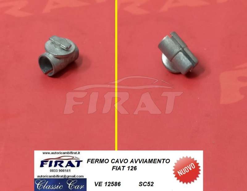 FERMO CAVO AVVIAMENTO FIAT 126
